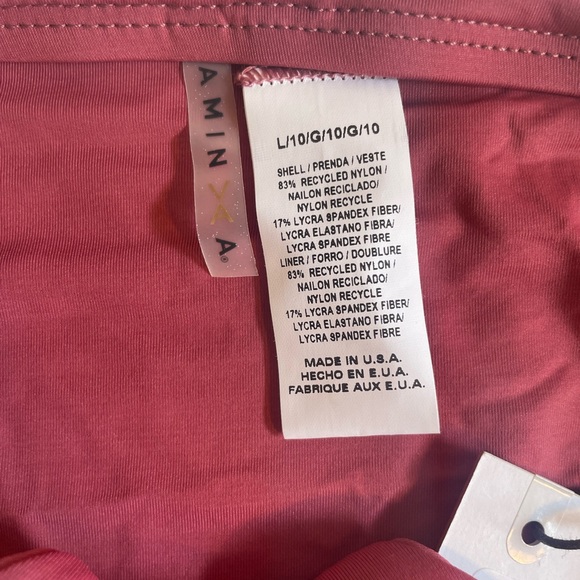 Vitamin A Neutra Hipster Bikini Bottoms Heather Red Size 10/L NWT - Picture 3 of 5